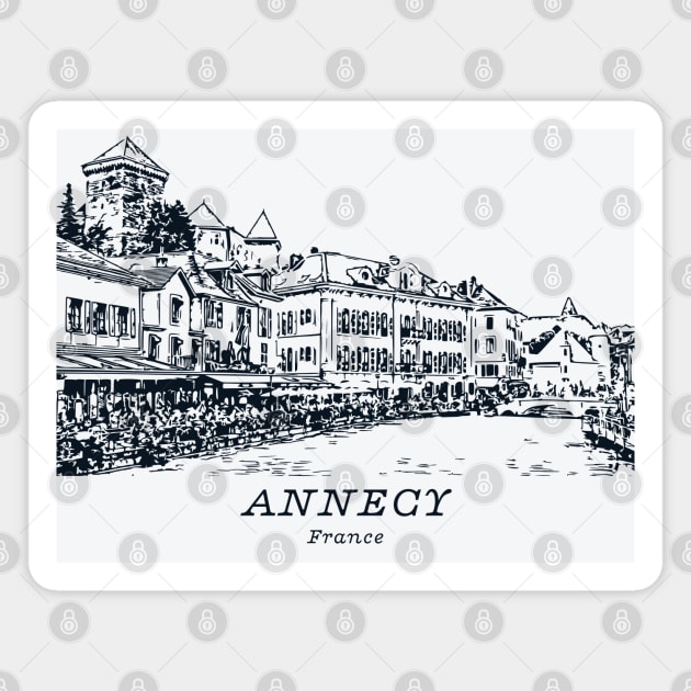 Annecy - France Magnet by Lakeric